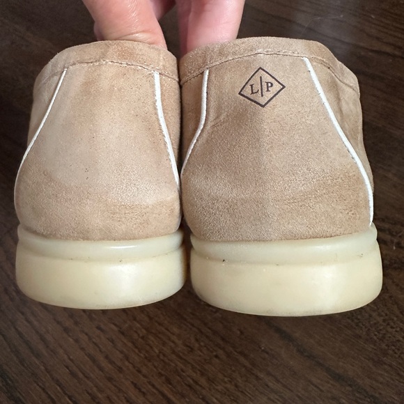 Loro Piana Beige Suede Loafers - Picture 5 of 8